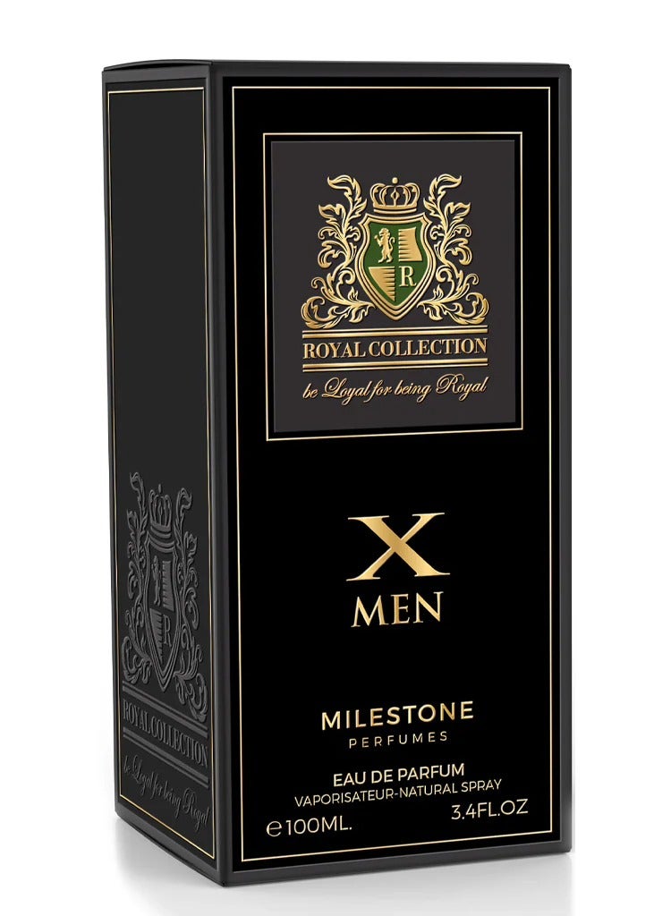 Milestone Royal Collection X Men Eau De Parfum For Men - 100 ML - Image 2