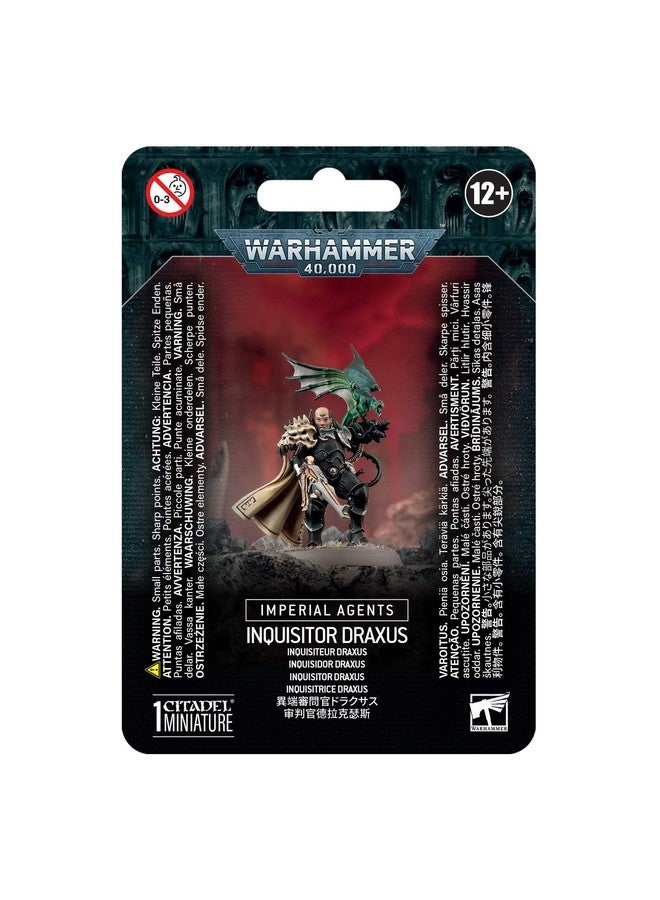 التحقيق DRAXUS عملاء إمبراطوريون Warhammer 40K طلب مسبق 8/24