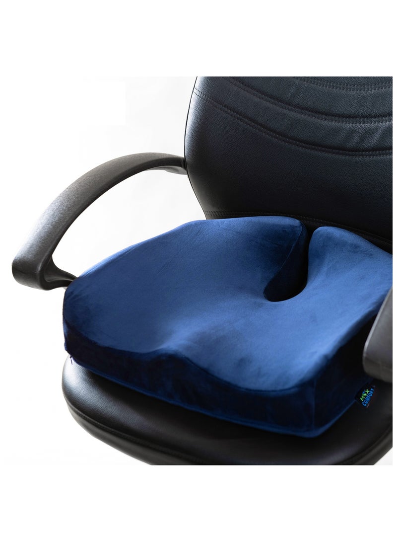 ماكس كمفورت وسادة مقعد ناسور متطورة لمكافحة الناسور ومصمم بشكل ثلاثي الابعاد ليناسب شكل الورك - Image 1