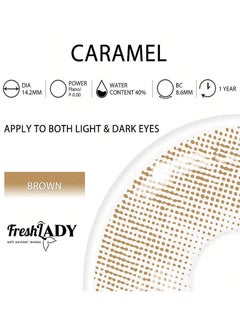 Fresh Lady Soft Contact Eye Lenses Light Apircot-1 Year Disposable - pzsku/Z3BADD70DB7CB8A2927E0Z/45/1741194477/8ebd4e49-1027-4de3-8aa6-658a38584068