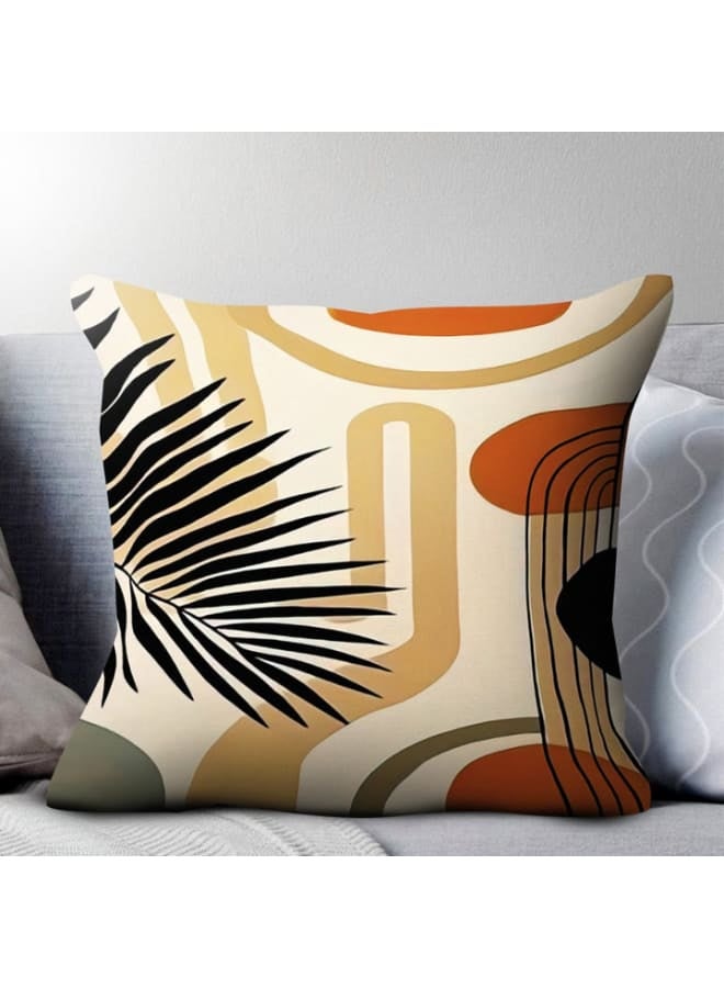 Hendi Mandala Printed Decorative Cushions – Elegant Design, High Quality Fabric, Modern Touch for Living Room & Bedroom 45x45 cm