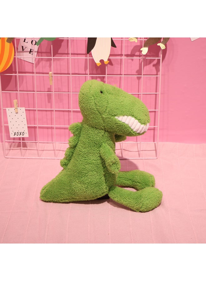 Internet Celebre Smile Big Tooth Doll Plush Toy Cute Seven-inch Grasping Machine Doll Children's Dinosaur Pacifying Wedding Doll-Specification:25cm Dinosaur - Image 1