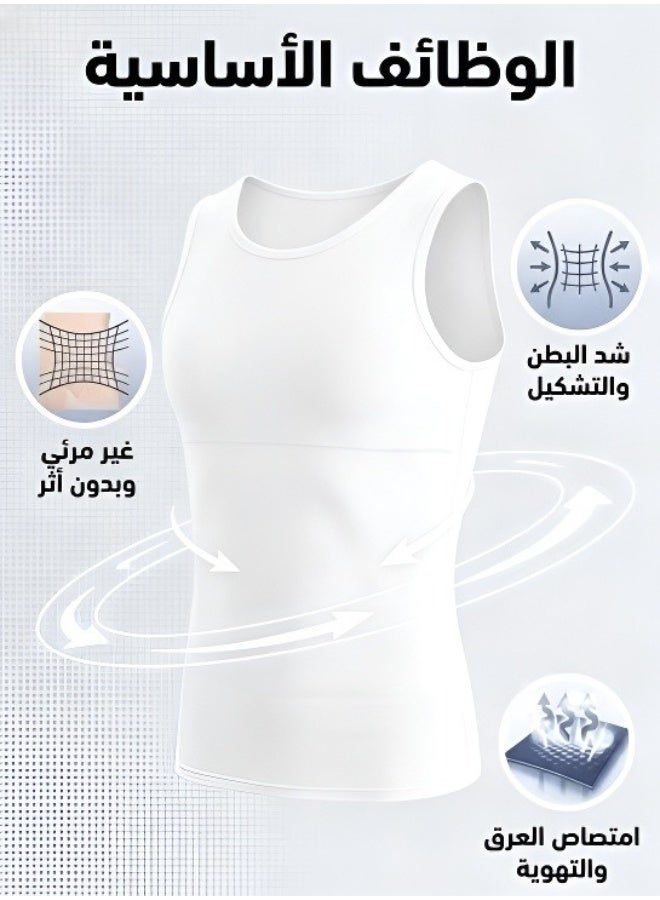 تصميم مطور: ضغط أقوى وراحة معززة - مشد رجالي لتشكيل الجسم - Image 2