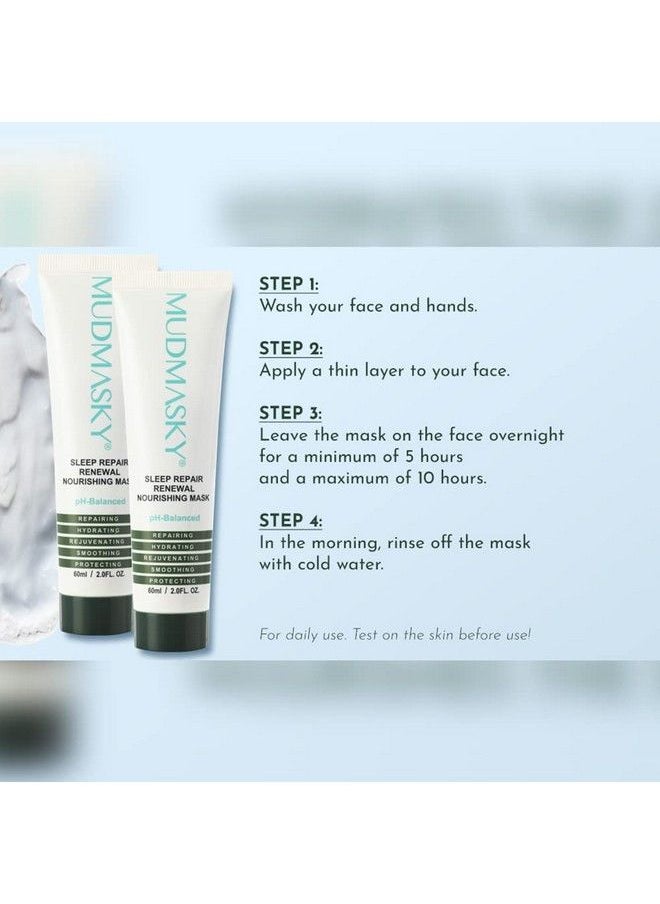 MUDMASKY - Sleep Repair Renewal Nourishing Mask 60Ml / 2.0 Fl. Oz. - Image 1