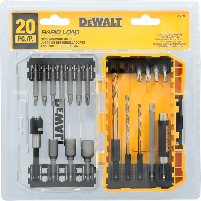 DEWALT Screwdriver Bit Set Rapid Load Tin 20Piece DW2503 - Image 5