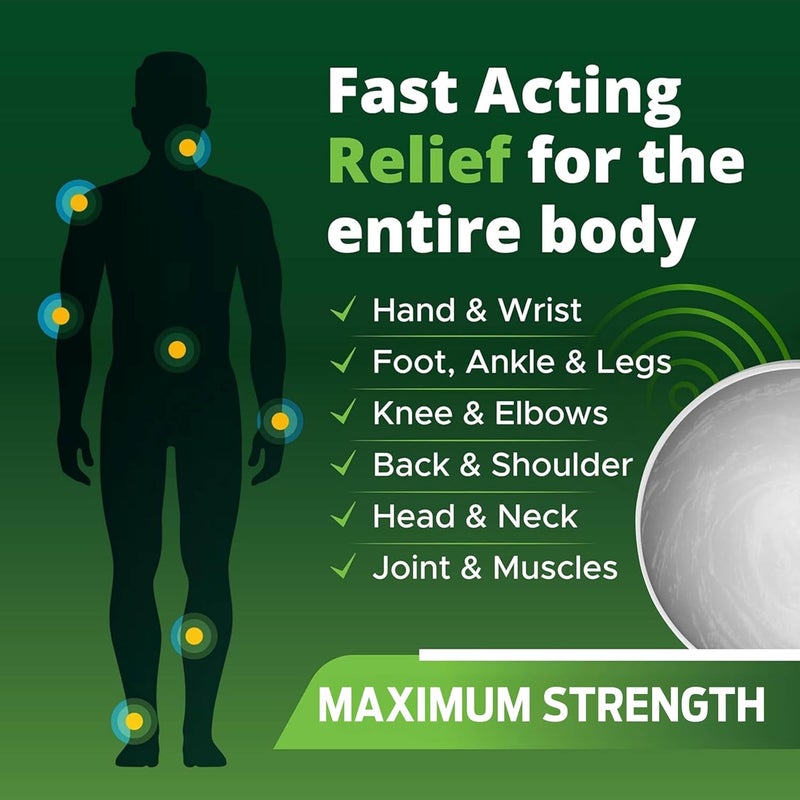 OWELL NATURALS Maximum Strength Pain Relief Cream - Fast Acting Arthritis Pain Relief, 3.5 oz (99.22 g) - Image 4