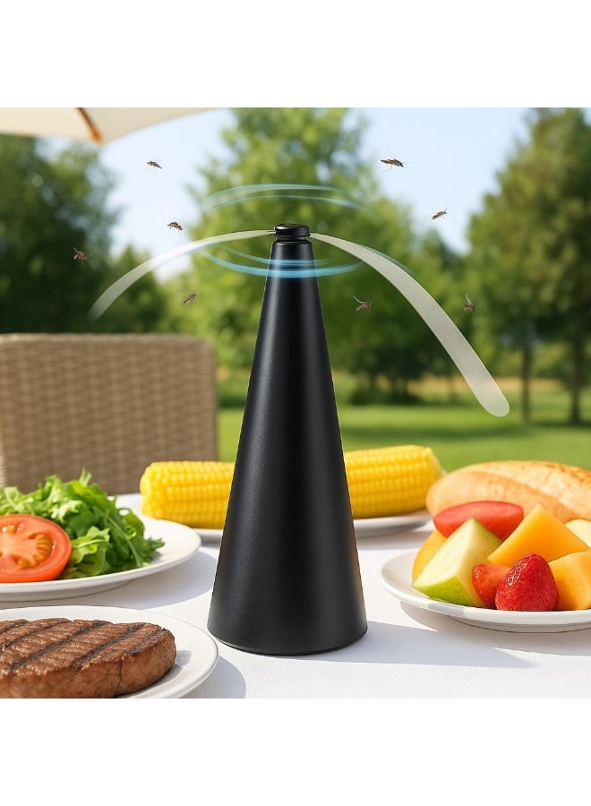 KRAWN USB Rechargeable Cordless Fly Repellent Fan - Image 2