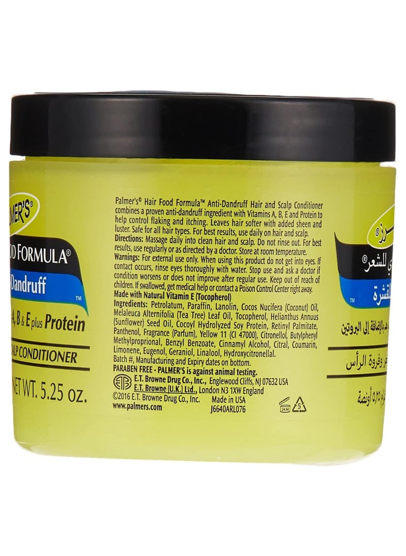 PALMER'S - Palmer's Hair Food Formula Anti-Dandruff Cream 150 G - Image 1