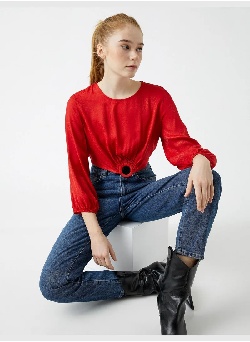 كوتون Patterned Blouse