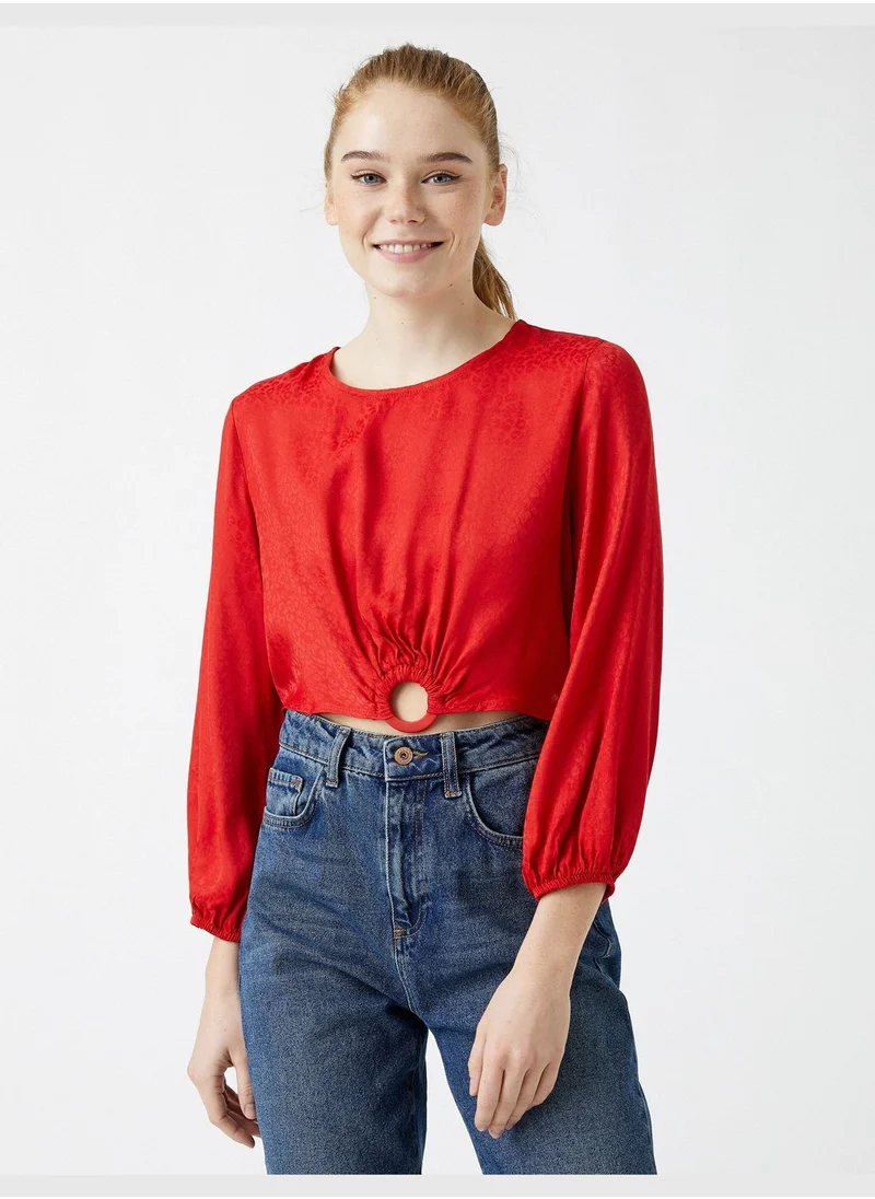 كوتون Patterned Blouse