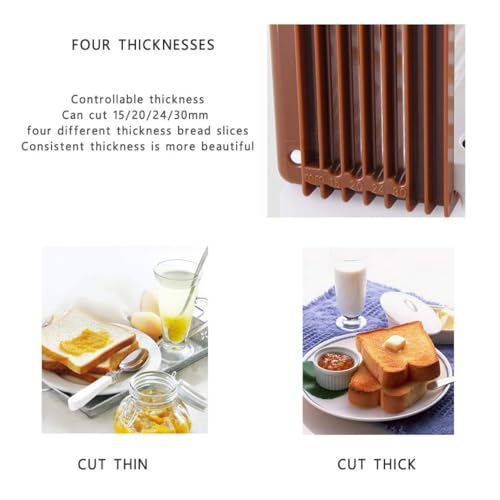 TCOTBE, Foldable Compact Bread Slicing Guide - Bake Slicer Cutter for Homemade Bread, Sandwiches - Image 5