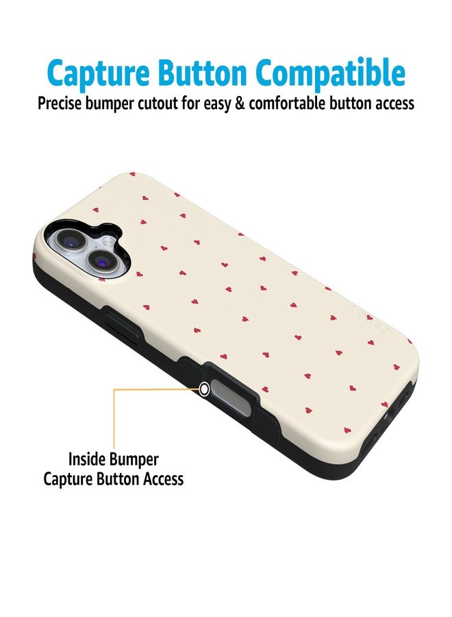 Casely iPhone 16 Case | Be Mine | Tiny Hearts | Compatible with MagSafe | Bold Protective Design - Image 3