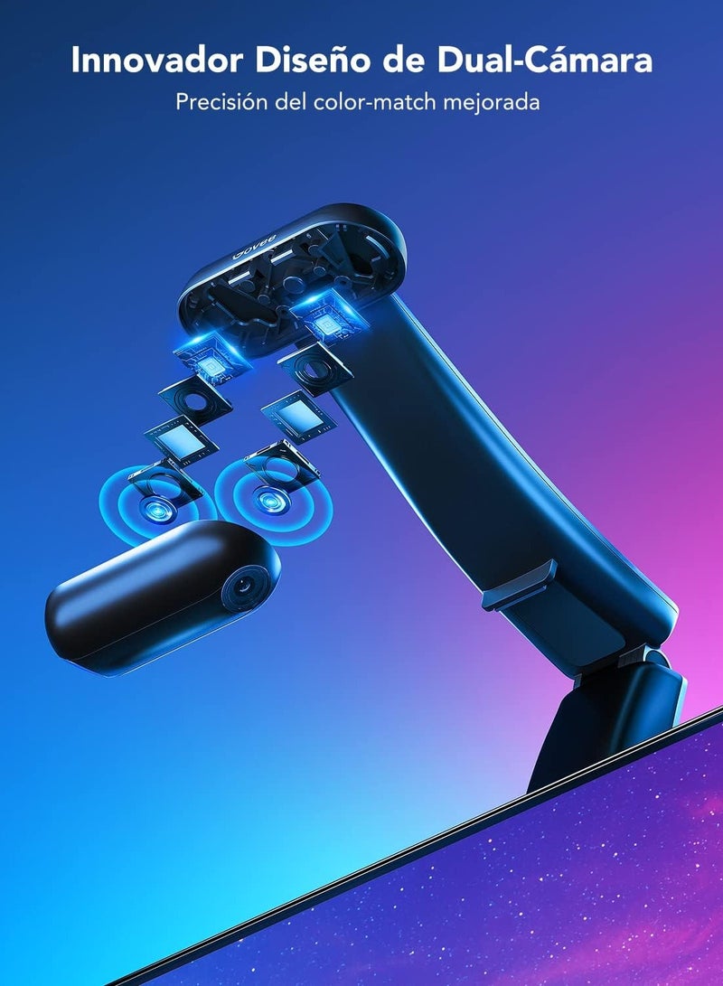 Govee Envisual TV Backlight T2 with Dual Cameras, 11.8ft RGBIC Wi-Fi TV LED Backlights for 55-65 inch TVs, Double TV Light Beads, Adapts to Ultra-Thin TVs, Smart App Control, Music Sync, H605C - Image 3