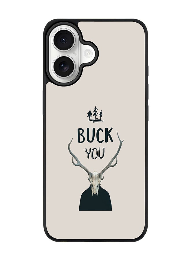 Stylizedd iPhone 17 Case, [Compatible with MagSafe] Slim Magnetic cover Phone Case iPhone 17 -Buck You - Image 1