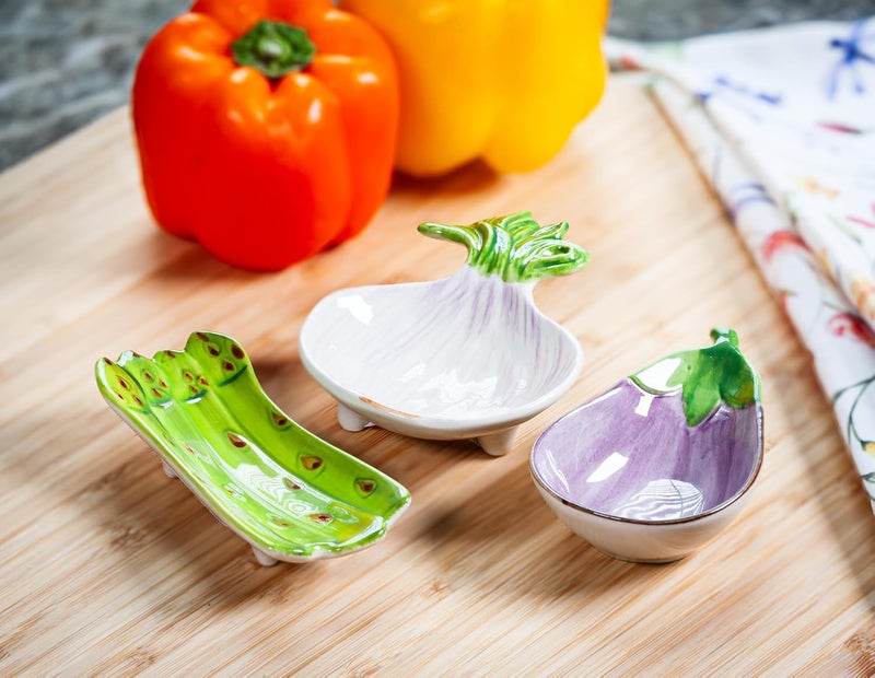 Abbott Collection Small Asparagus Dish  Stoneware Green 4 L - Image 5