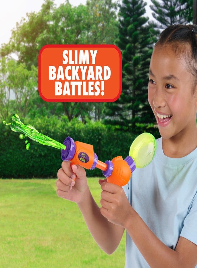 WowWee Nickelodeon Slime Compound Splat Splasher – Slime Blaster Shoots Goo Up to 25 Ft (Non-Toxic and Washable) - Image 2