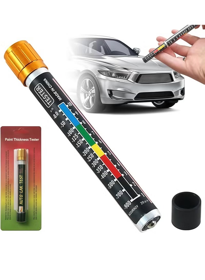 Car Paint Coating Thickness Gauge Pen, Magnetic Paint Tester, Body Damage Detector Car Repair Tool - Image 4