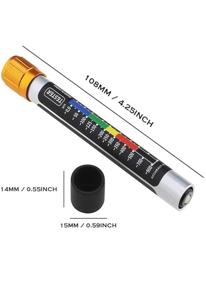 Car Paint Coating Thickness Gauge Pen, Magnetic Paint Tester, Body Damage Detector Car Repair Tool - Image 3