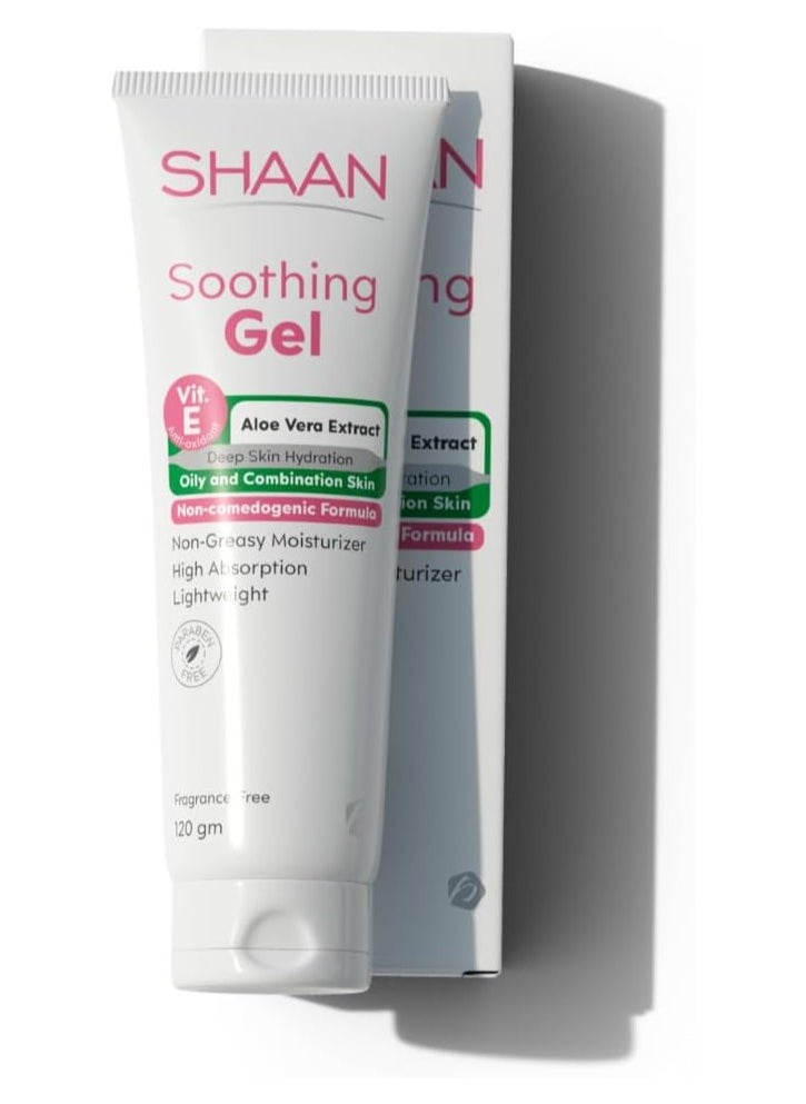 Shaan Shaan soothing gel deep skin hydration 120GM  - Image 1