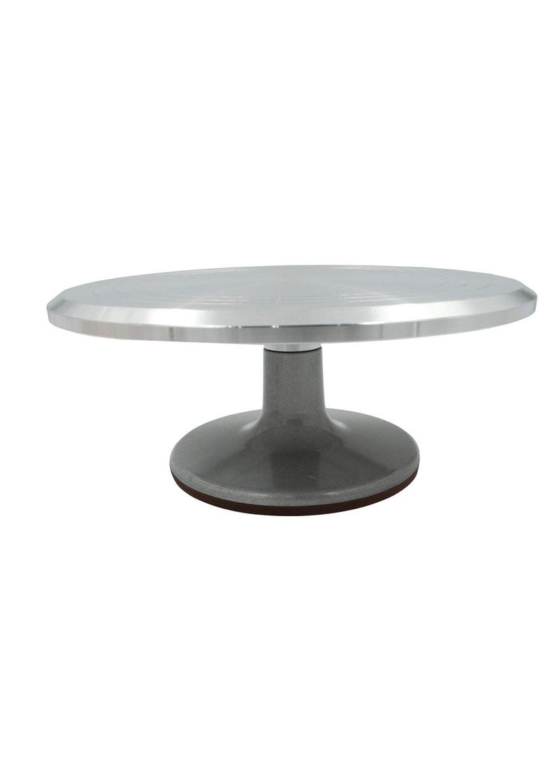 Morlife 12inch Stainless Steel Cake Turntable 30.5*13.5*30.5cm  - Image 2