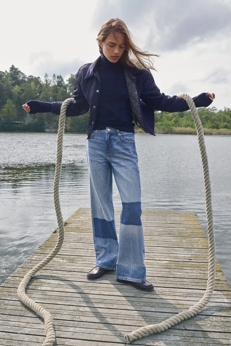 H&M Wide Ultra High Jeans