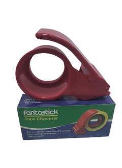 Fantastick Tape Dispenser For Packaging Tape Red Body  - Image 1