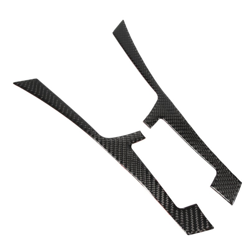 Carbon Fiber Interior Trim: High-Quality Lightweight Durable Carbon Fiber Plastic, Scratch-Resistant Dustproof - Fashionable Luxury Design Center Control Cover for Infiniti Q50 Q60 2013 2014 2016 2017 - Image 3