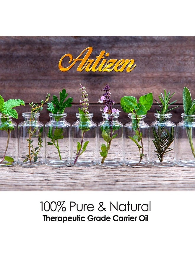 Artizen - 100% Pure Jojoba Oil (Huge 4Oz Bottle) Allnatural Jojoba Oil Cold Pressed Perfect Moisturizer For Hair Skin Face And Hair - Image 1