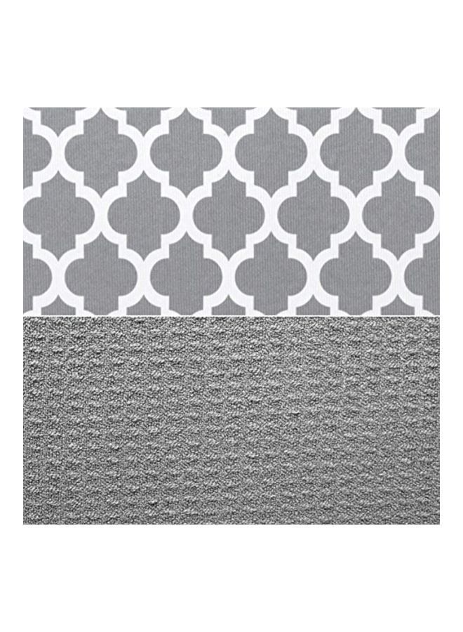 Y&D Microfiber Dish Drying Mat Grey/White 16x18inch - Image 5