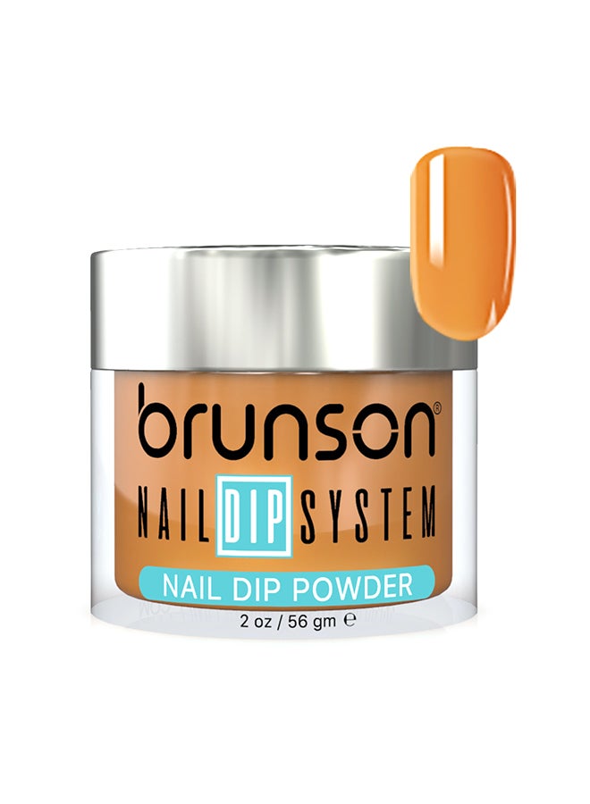 Nail Dip Powder Dip And Buff System Color 56gm, French Nail Art Starter Manicure Salon DIY At Home Odor Free And Long Lasting No Needed Nail Lamp Curing BDK036