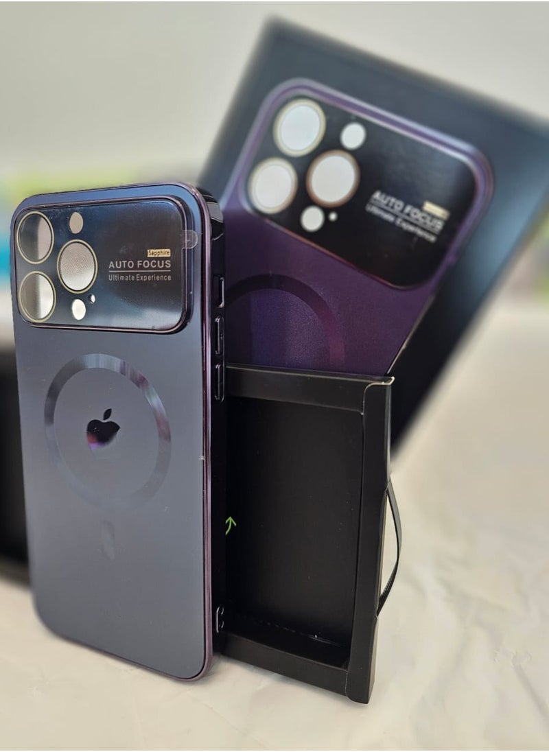 AUTO FOCUS IPHONE 15 PRO MAX MOBILE CASE GRAPHITE BLACK  - Image 3