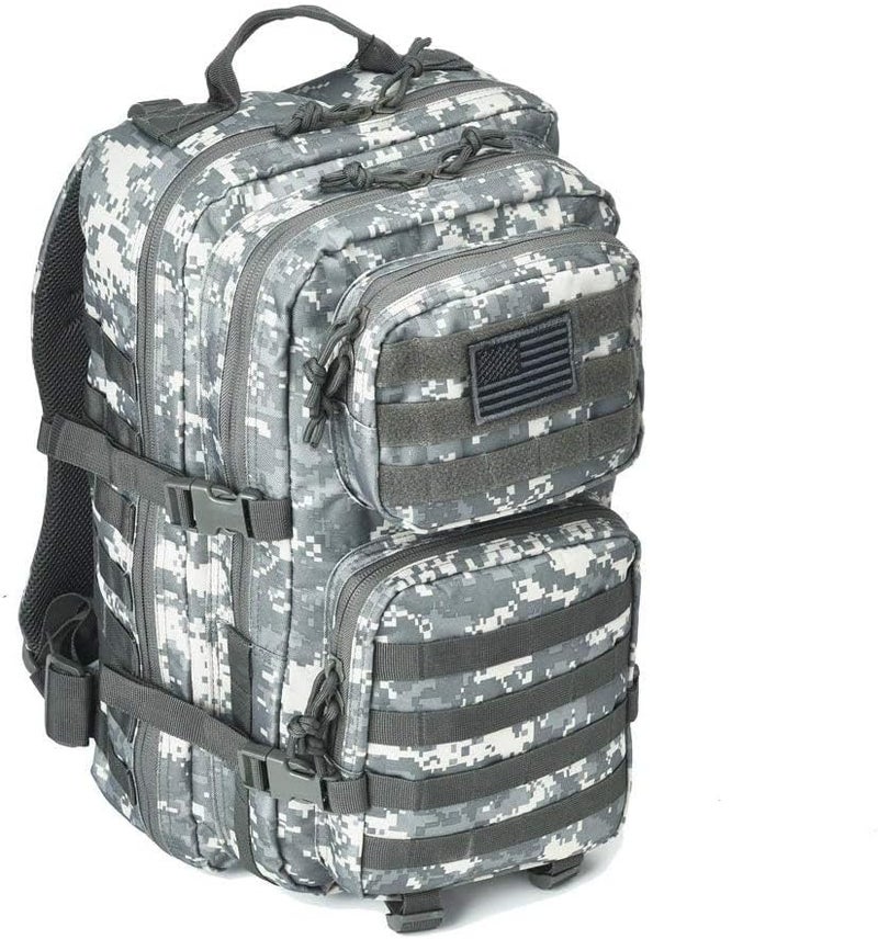 REEBOW GEAR Military Tactical Backpack 40L Assault Pack Army Molle Bug Out Bag Backpacks Black Brown - Image 3