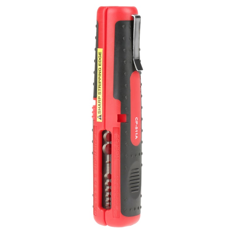 Proskit Self-Opening Wire Stripper SK5 Steel Blade with Safety Lock - Fast Smooth Cutting Coaxial Cable Tool for 10-20AWG RG59 RG6 - Image 5