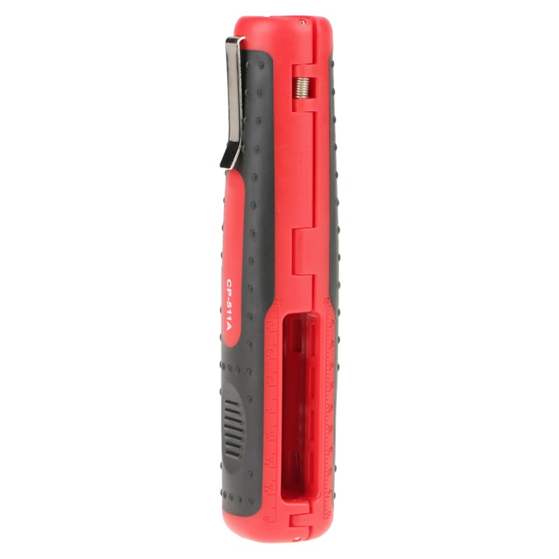 Proskit Self-Opening Wire Stripper SK5 Steel Blade with Safety Lock - Fast Smooth Cutting Coaxial Cable Tool for 10-20AWG RG59 RG6 - Image 4