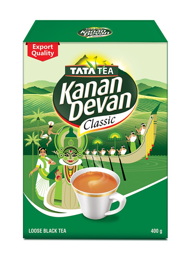 Kanan Devan Classic Black Tea Loose 400g  - Image 1