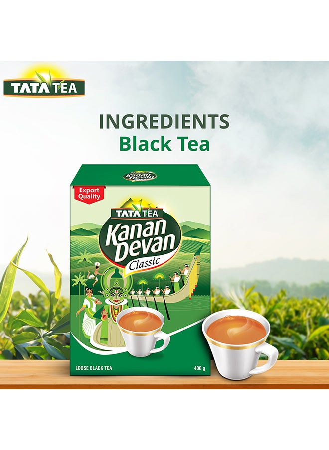 Kanan Devan Classic Black Tea Loose 400g  - Image 3