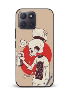 Protective Case Cover For Honor 70 Lite Skeleton Design Multicolour