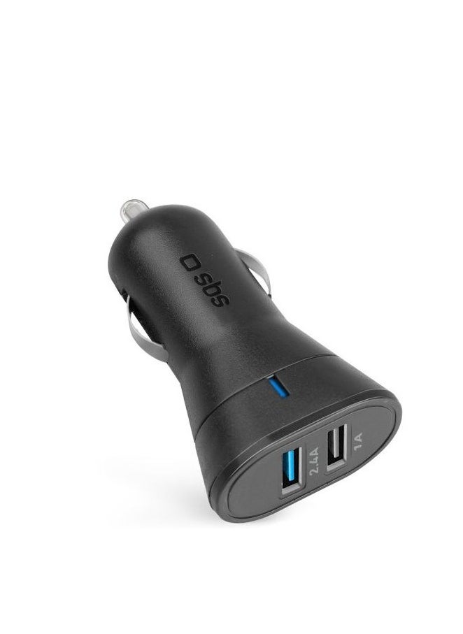 SBS SBS Fast Car charger 12W with 2 USB outputs  - Image 3