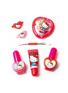 Lip Smacker Sanrio Hello Kitty Makeup Set For Kids Color Collection  - Image 3