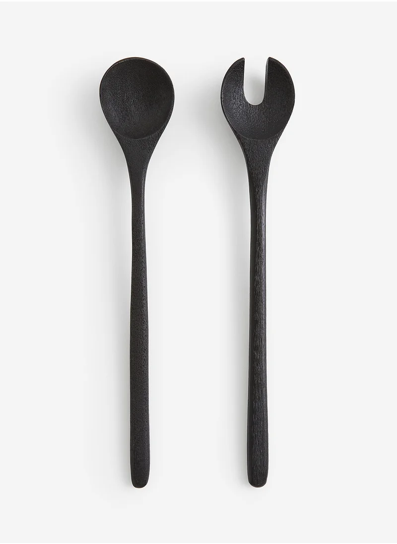 H&M Wooden Salad Servers