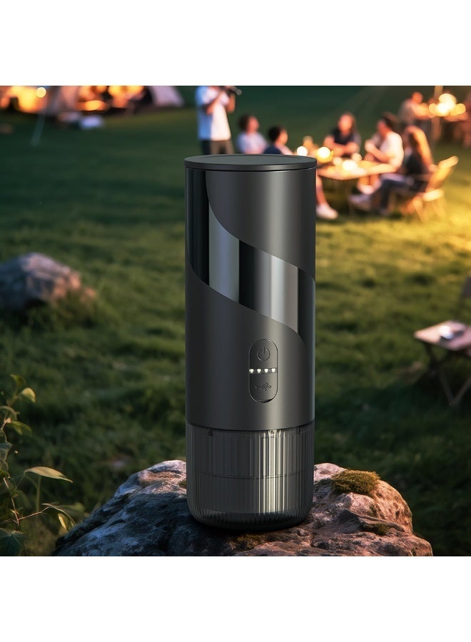 صانع إسبرسو محمول مع حقيبة سفر 20 بار ماكينة قهوة لاسلكية في الهواء الطلق ساخن بارد آلة قهوة هدية سيارة سفر سفر التخييم نزهة مقهى كافيتيرا - Image 5