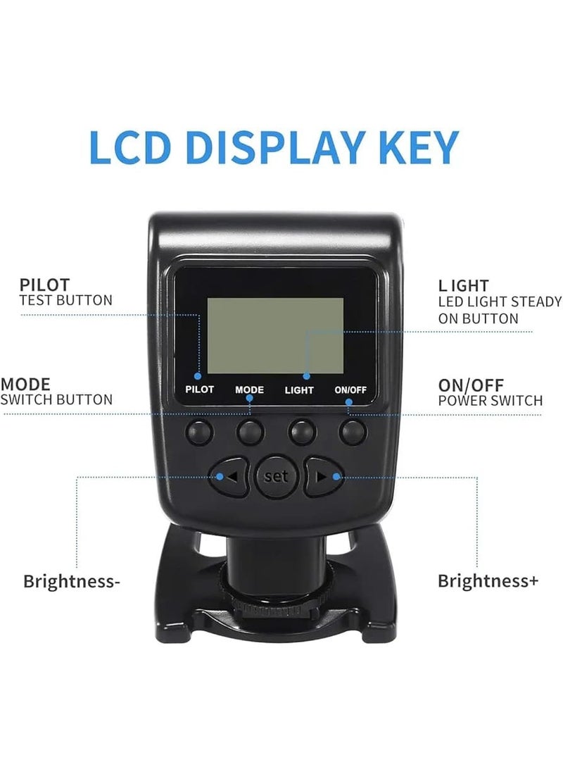 Macro Led Ring Flash Light with 48leds, Emiral - Camera light, LCD Display, Camera lighting, Adapter Rings and Flash Diffuser for Nikon Canon and Other DSLR Cameras (8 adapters)  - Image 3