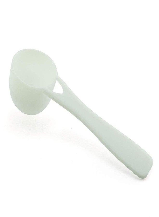 Tegg 5ml Teaspoon 50PCS 5cc White Plasti Measuring Spoons For Herb Extract Tea Powder Coffee - Image 5