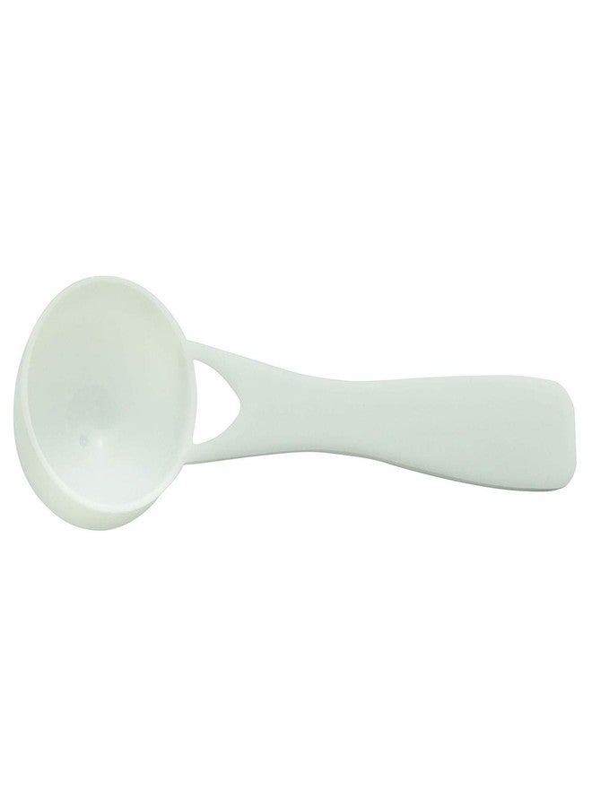 Tegg 5ml Teaspoon 50PCS 5cc White Plasti Measuring Spoons For Herb Extract Tea Powder Coffee - Image 4