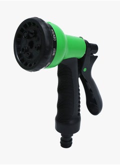 NIBEMINENT Tall Top Expandable Garden Hose Pipe With 8 In 1 Spray Gun Green 25×15×11centimeter  - Image 2