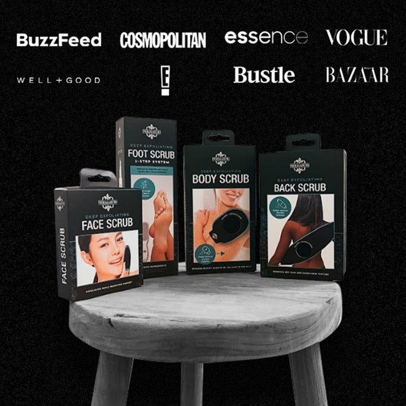 Dermasuri - Callus Remover Foot Scrub - Exfoliating Feet Spray-on Formula and Reusable Deluxe Sole File - Dead Skin Remover, Callus Rasp Scrubber, Peel & Soften Cracked Heels - Deluxe Pedicure Spa Kit - Image 3