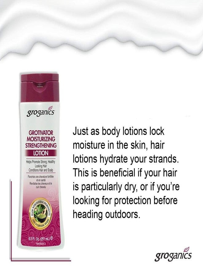 Groganics Grotivator Growth Moisturizing Lotion 8 oz - Image 4