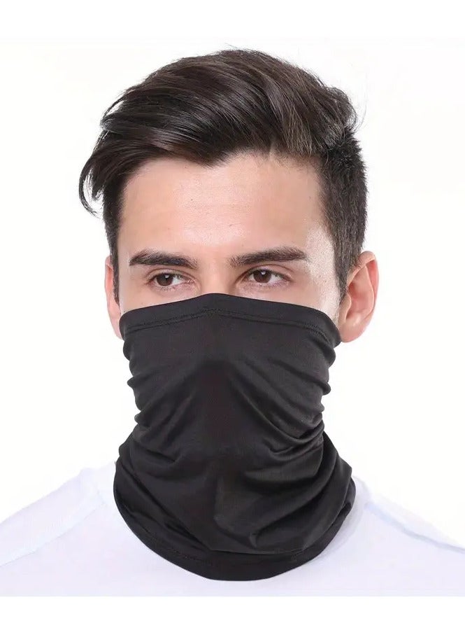 HarabiMed Outdoor Neck Gaiter Scarf Breathable Lightweight Bandana Dust and UV Protection Face Cover for Cycling Hiking Running Everyday Outdoor Activities - Image 1