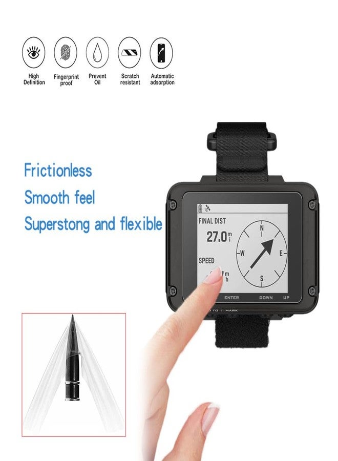 MIHENCE Screen Protector Compatible for Garmin Foretrex 901/801 Tactical Watch, PET HD Protective Film (3 PCS) - Image 4