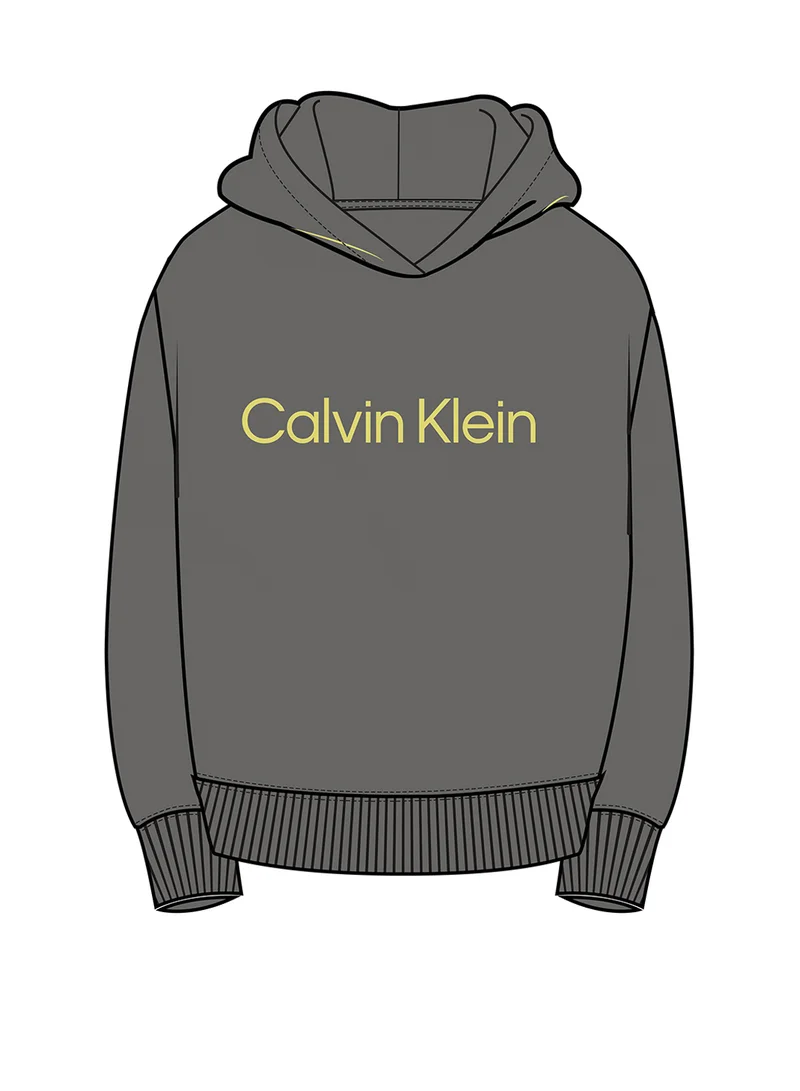 Calvin Klein Jeans Youth Graphic Pullover Hoodie